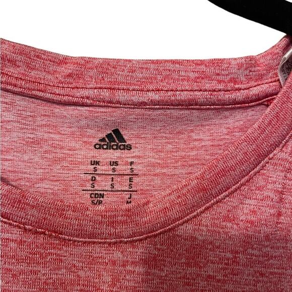 Adidas Climalite Reddish Short Sleeve Tee - Size Small - Picture 3 of 6
